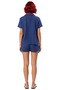 Women's Short Sleeve Cotton Pajamas Set Heart Pattern Comfortable Home Wear Perfect Fit - 6