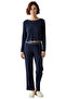 Women's Ribbed Knitted Pajama Set Regular Fit Casual Daily Comfortable Cut Quality Craftsmanship - 4