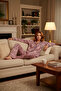 Women's Leopard Print Cotton Pajamas Set Casual Home Wear Set Comfortable Cut Premium Quality