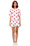 Women's Heart Patterned Cotton Pajamas Set Comfortable Home Wear Set Stylish Appearance High Quality - 4