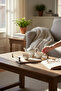 Travertine Rustic 30X20 cm Tray - 3