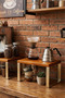 Wooden Cabinet Organizer Shelf, Metal-Leg Kitchen Bathroom Countertop Organizer - 5