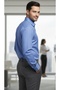 Long Sleeve Pocketless Striped Slim Fit Men's Shirt - 3