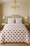 Uykuli̇fe Hearted Double Duvet Cover Set - 2