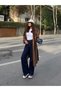 Women's Belted Epaulette Double Breasted Premium Trench Coat - 2
