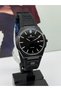 Black Ultra Slim Men's Watch with Sapphire Crystal 3 Atm Water Resistant with 3 Years Warranty - 2
