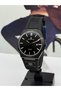Black Ultra Slim Men's Watch with Sapphire Crystal 3 Atm Water Resistant with 3 Years Warranty - 3