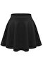 Black Girl's Double Straight Skirt - 2