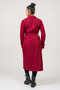 Women's Belted Lined 120 cm Bundit Long Trench Coat - 7