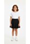 Black Girl's Double Straight Skirt