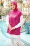 Text Printed Garnished Sweatshirt Tunic 43664 - 2