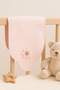 2-Piece Daisy Patterned Baby Sweat Diapers – Soft Cotton Fabric, Back Protector, Applique Detail - 3