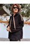 Italian K Hooded Leopard Velvet Suit Black - 3