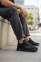 2200-Wickers Anatomical Sole Unisex Laceless Sneakers Shoes