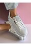 Shoes Elia White Accessories Flat Sole Lace up Lightweight Women's Sneaker Sports Shoes - 2