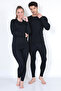 Isıltermal |   Unisex Cotton Winter Collection (Navy Blue Anthracite Black) 3 Piece Thermal Set - 3