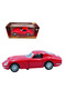 Retro Classic Car 1: 32 Simulation Retro Diecast Model Car Two Door Vintage Car Toy Pull Back - 3