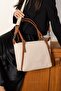 حقيبة كتف وحقيبة كتف نسائية من JUSTPOLO مكونة من 6 أقسام - 5