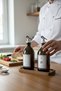 Amber Olive Oil Oil Bottle Oil Pot with Wooden Stand 500 ml 500t Bb Za St - 6