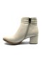 Feles Classic Heeled Women's Boots with Thin Stone Buckle on the Side Ten - 3