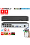 4CH Face detection H.265 8ch*4K 4ch/8ch PoE Network Video Recorder Surveillance PoE NVR 4/8Channel F