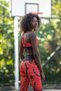 Slim Fit Zebra Pattern Extra High Waist Diving Fabric Sports Leggings - 5