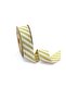 Glittered & Fringed WOVEN CHRISTMAS RIBBON (35mm WIDTH - 10m LENGTH)