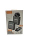 VM60 Mic Wireless Clip on Microphone Lavalier HP Plug & Play Dual Mic Type C & Lightning