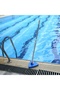 Blue Triangular Vinyl Pool Vacuum Head, Weighted Swimming Pool Vacuums for Above Ground & Inground P - 4