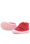 Yoohoo Genuine Leather Pomegranate Flower Pink Velcro Baby Girl Boots - 7