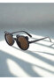Children's Sunglasses with Teddy Bear for 1-9 Years Black Glasses - 2