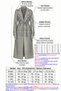 Women's Belted Lined Pocketed Long Leather Trench Coat - 2