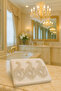 Crescent velvet hand towel 50 × 90 - 3