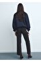 Catherin High Waisted Culotte Jean Pants - 4