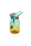 Tritan Water Bottle – 700 ml Water Bottle with Straw, Locking Lid, and Carrying Strap - Blue - 2