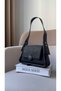 Women's Black Stone Day and Night Shoulder Bag - 9
