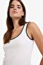 Slim Fit Slim Fit Round Neck Ribbed Undershirt F6276Ax25Sm - 5