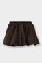 Baby Girl's Elastic Waist Checked Waffle Textured Skirt G3310A525WN - 4