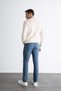 Chino Canvas Pants Slim Fit Slim Fit Cotton Stretchy Narrow Leg C9441Ax24Au - 5
