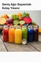 10Pcs Empty Glass Ginger Shot Bottle Leakproof Metal Cap Wide Mouth Juice Jar 10X100Ml