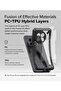 Oneplus 13R Case Cover | Fusion X Series | Black - 4
