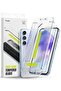 Samsung Galaxy A55 5G Screen Protector | Tempered Glass [Easy Slide] | Pack of 2 |W Installation Jig