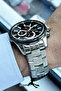 Function Kesme Glass Men's Wristwatch Waterproof Silver Color Steel Band Fre2049C2 - 3
