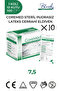 Sterile Surgical Latex Powder-Free Gloves Size 7.5 1 Box-10 Packs-500 Pairs