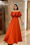 Flounce Dress - Tile - 2