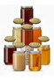 Glass Jar with Gold Lid 660 Cc 10 Pieces Food Container Tp00212 - 3