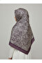 Elegant, Leaf Patterned Soft Shawl 70 X180 - 4