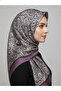 Elegant, Leaf Patterned Soft Shawl 70 X180 - 2