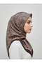 Elegant, Leaf Patterned Soft Shawl 70 X180 - 2
