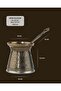 Classic 7-Person Cast Iron Coffee Pot Large Size 600 ml - Compatible with Induction Cookers - 4